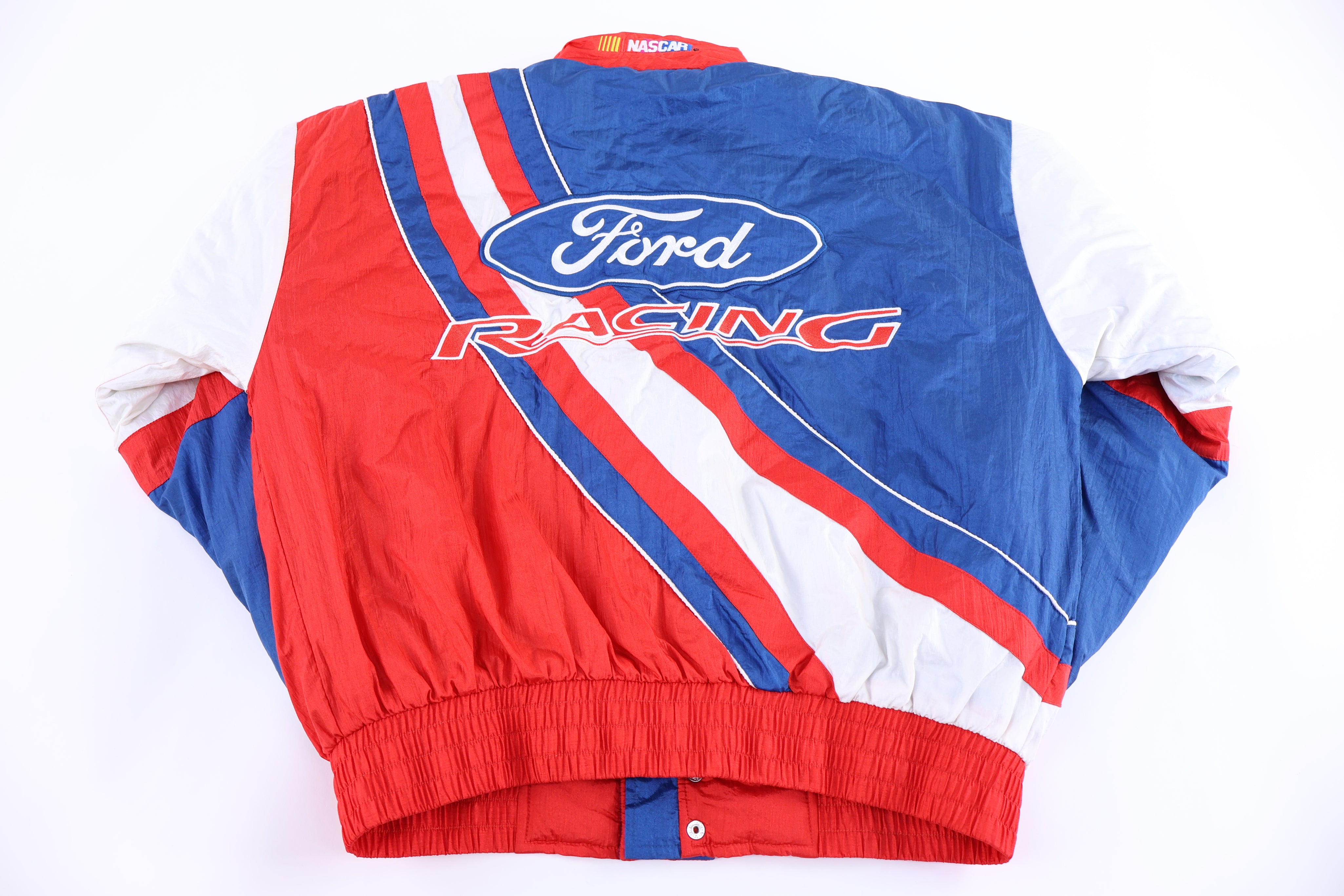 90's Ford Racing Multicolor Full Zip Jacket - Jacket - Thrifted Threads