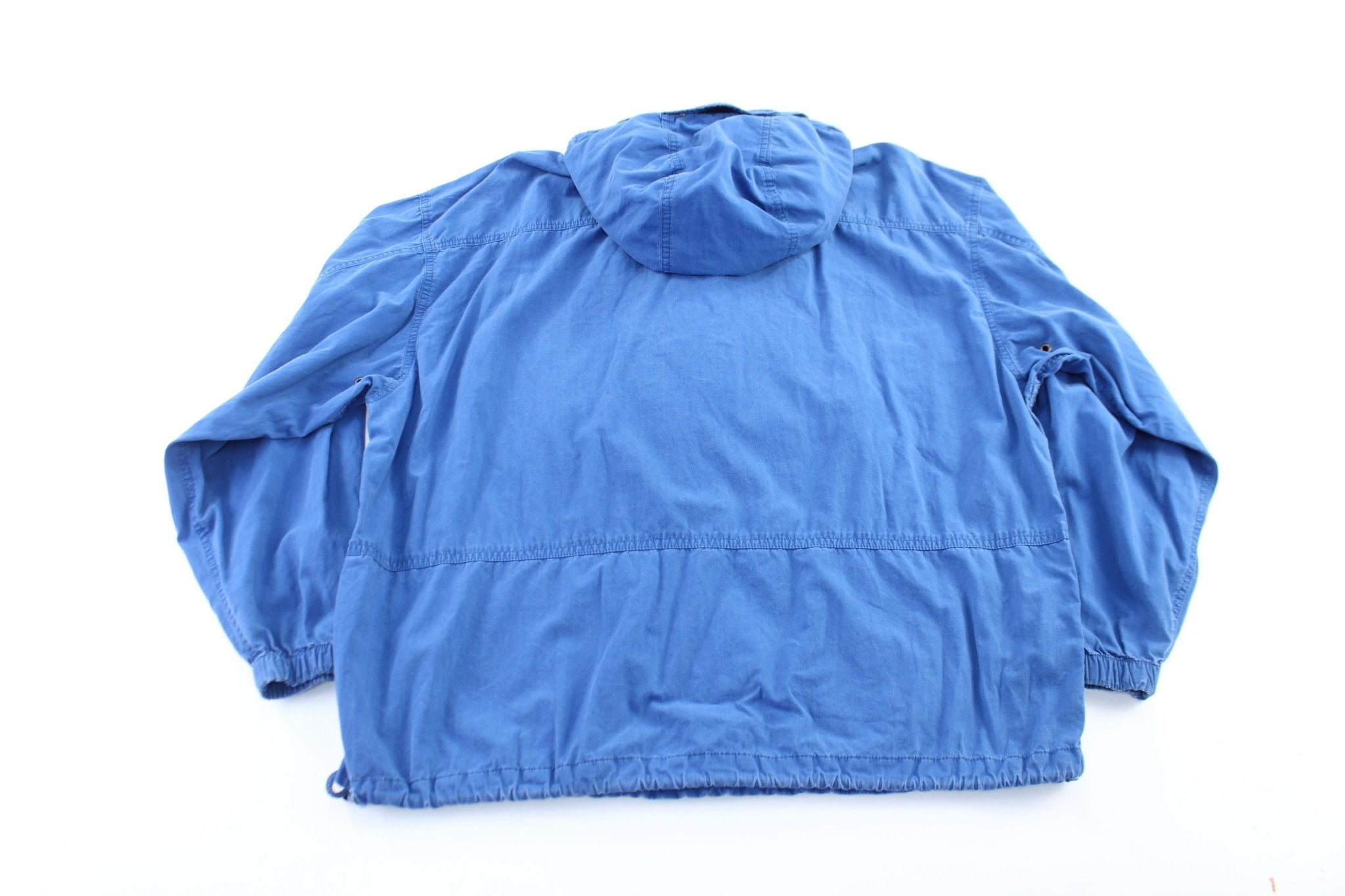 90’s Gap Blue Half Zip Pullover Jacket - ThriftedThreads.com