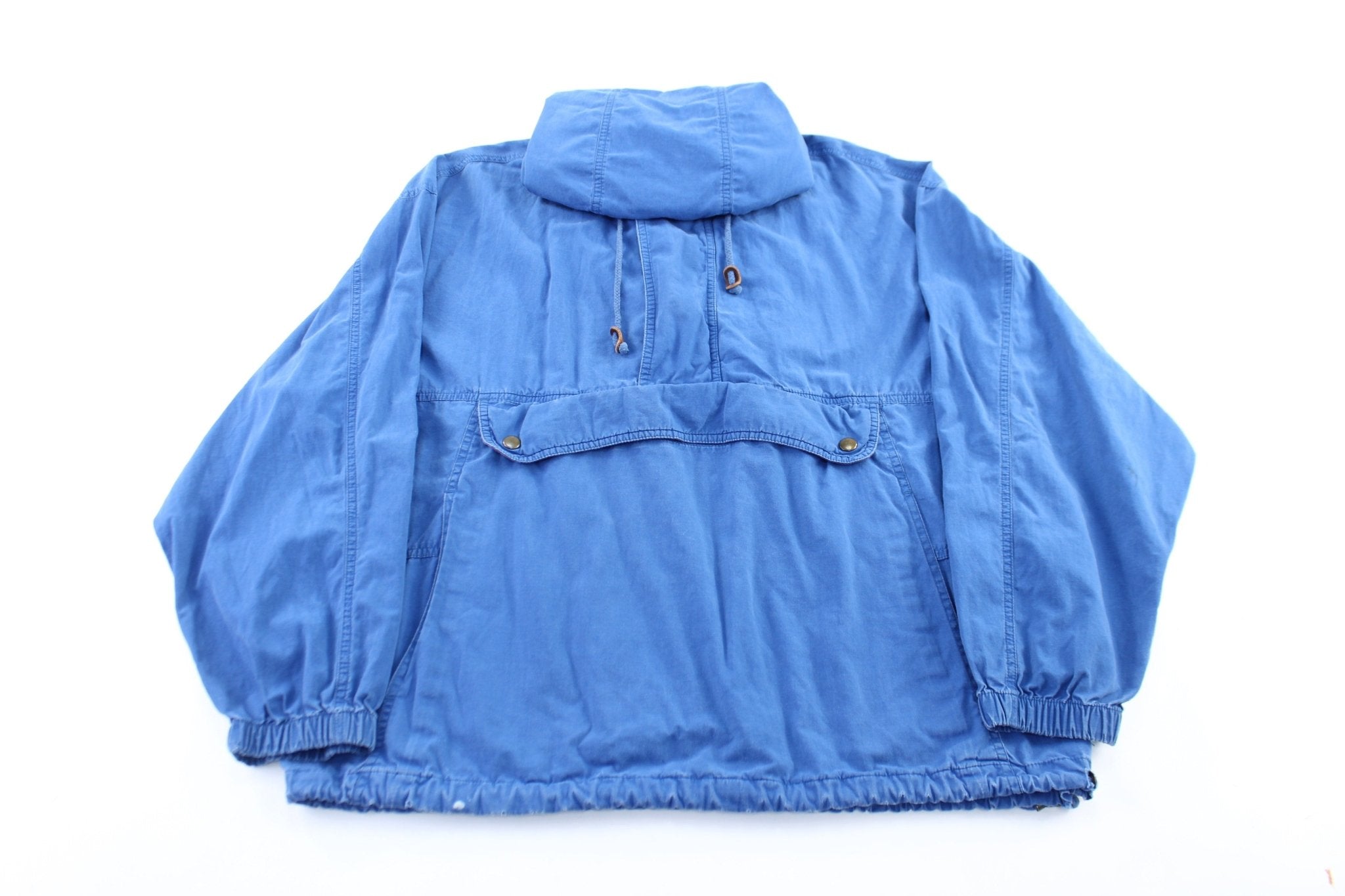 90’s Gap Blue Half Zip Pullover Jacket - ThriftedThreads.com