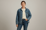 90's Gap Dark Wash Denim Jacket - Jacket - Thrifted Threads