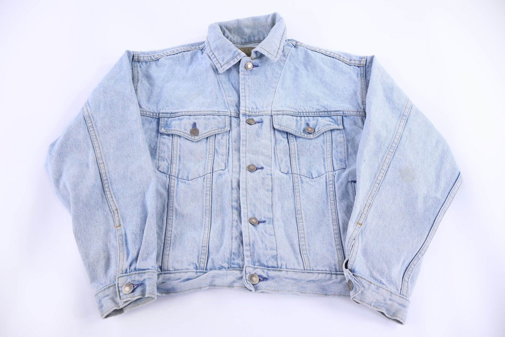 90's Gap Denim Light Wash Denim Jacket - Jacket - Thrifted Threads