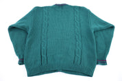 90's GAP Green Knit Cardigan Sweater - Sweater - Thrifted Threads
