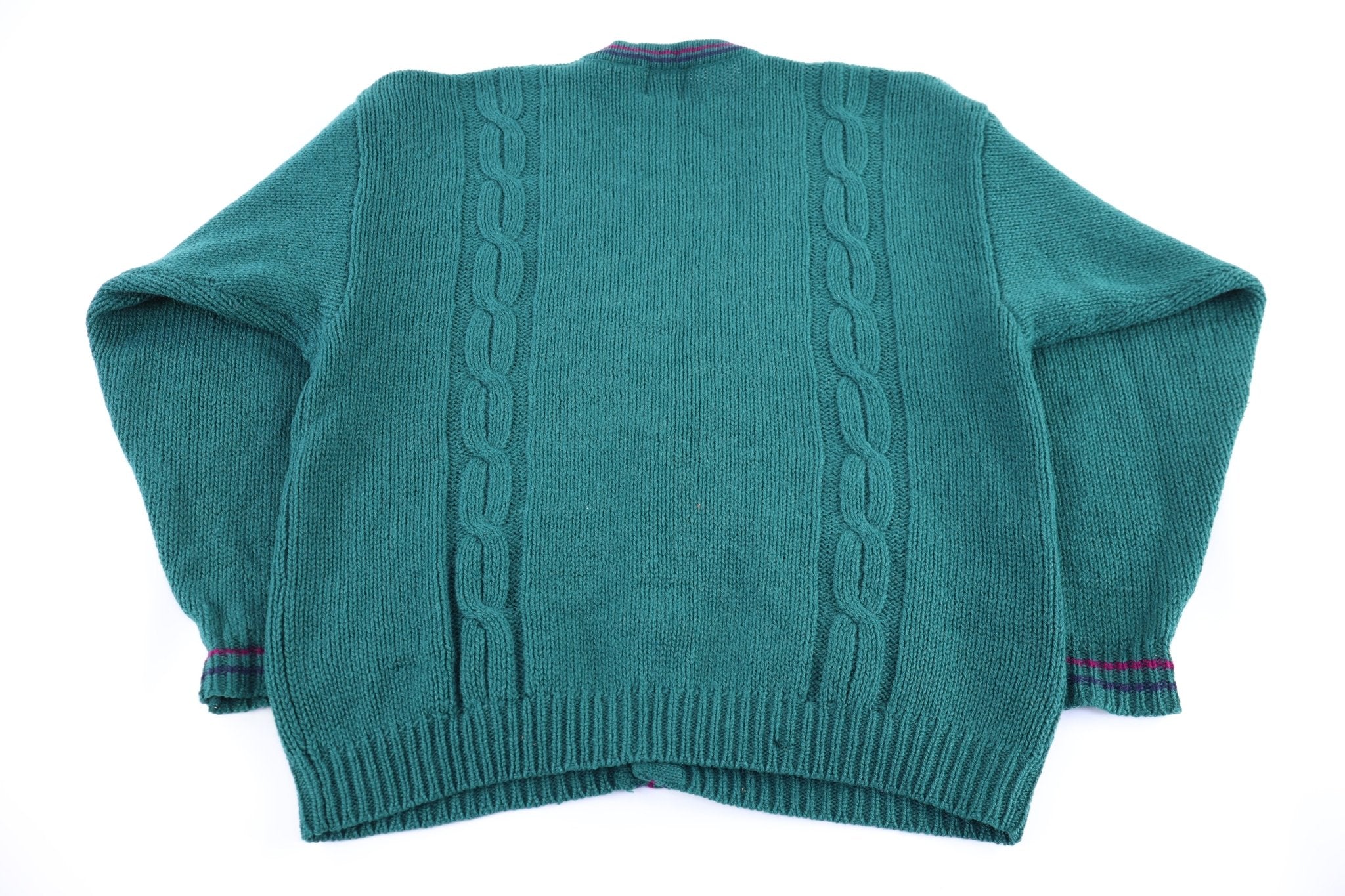 90's GAP Green Knit Cardigan Sweater - Sweater - Thrifted Threads