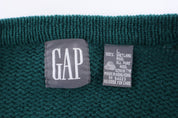 90's GAP Green Knit Cardigan Sweater - Sweater - Thrifted Threads