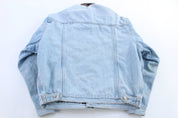 90's GAP Light Wash Denim Trucker Jacket - jacket - Thrifted Threads