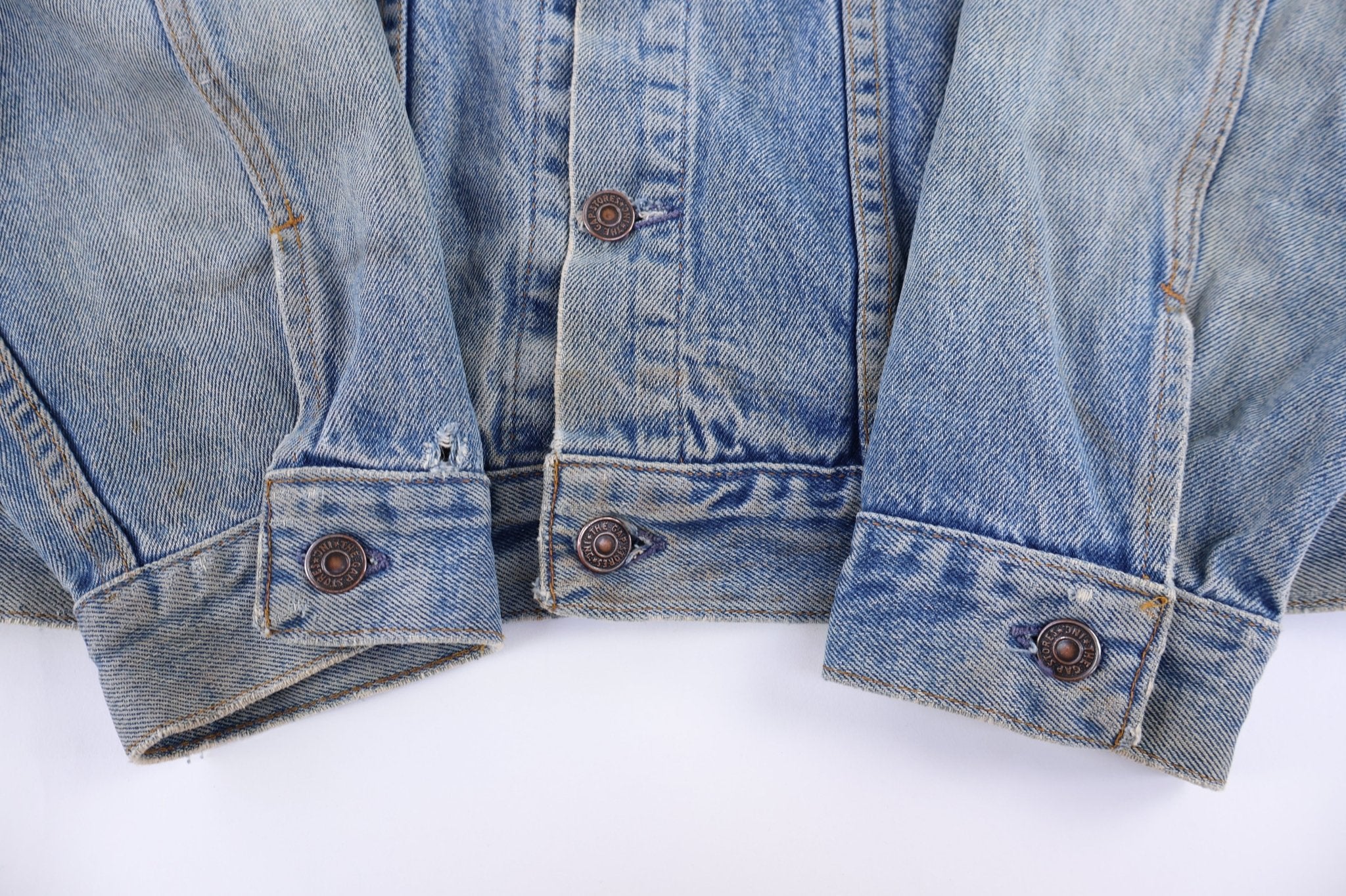 90's GAP Medium Wash Denim Jacket - Jacket - Thrifted Threads
