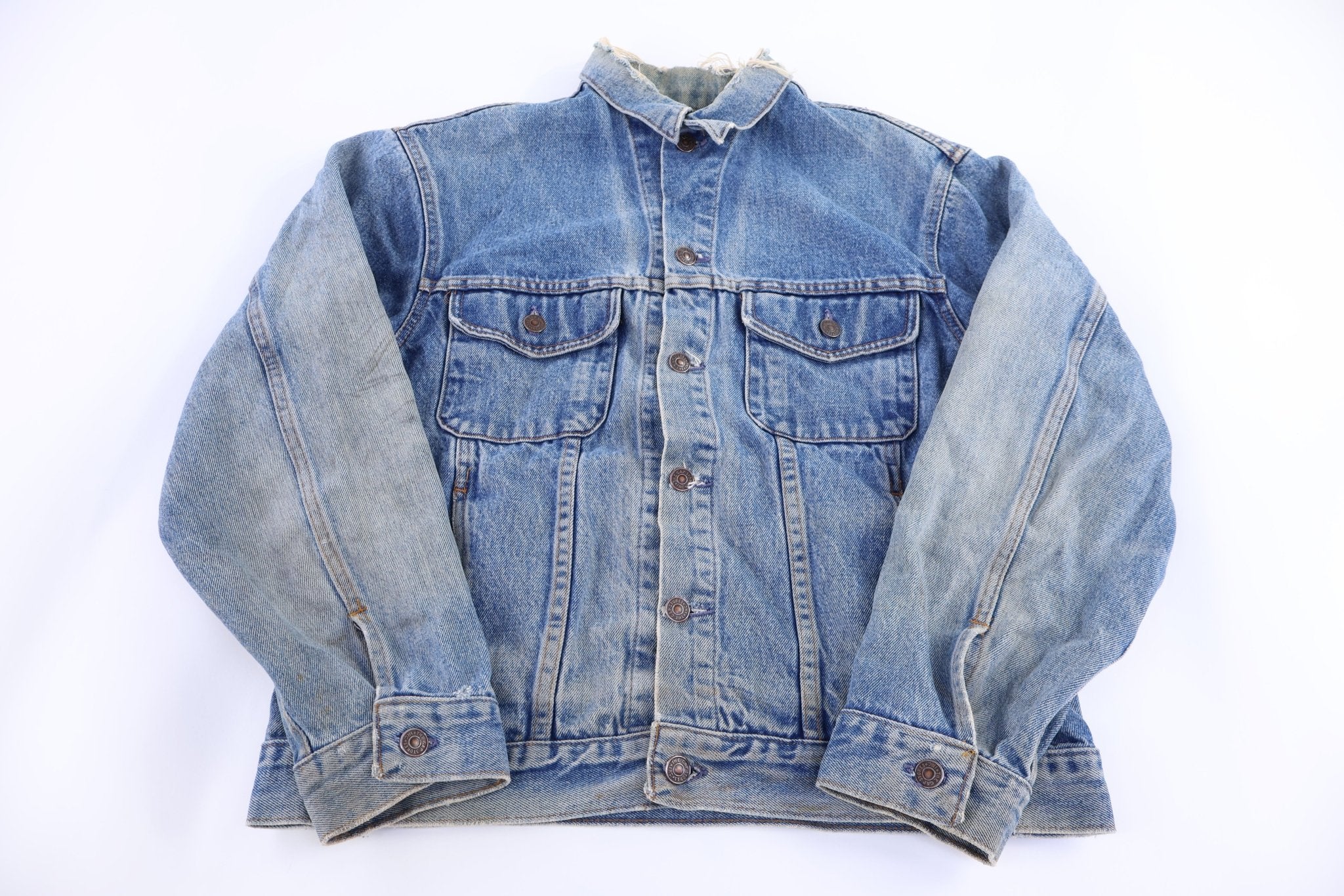 90's GAP Medium Wash Denim Jacket - Jacket - Thrifted Threads