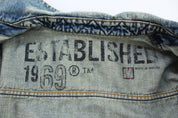 90's Gap Medium Wash Denim Trucker Jacket - ThriftedThreads.com
