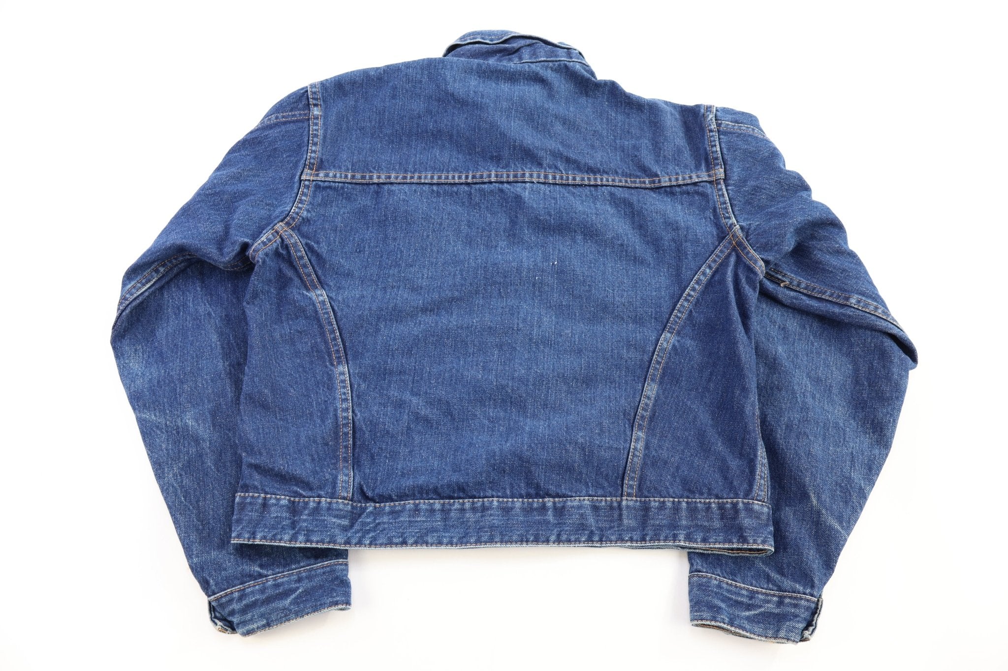 90's Gauchos Dark Wash Denim Jacket - Jacket - Thrifted Threads