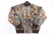 90's Genuine Chevrolet Advantage Camo Bomber Jacket - Jacket - Thrifted Threads
