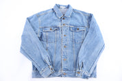 90's Georges Marciano Light Wash Denim Jacket - Jacket - Thrifted Threads