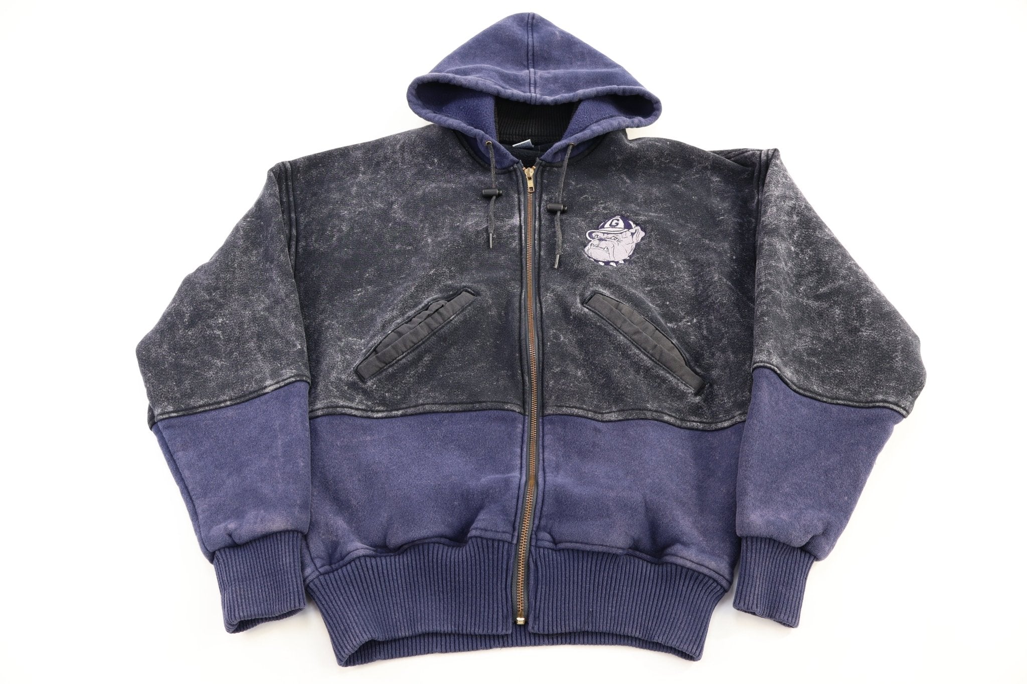 90's Georgetown Hoyas Full Zip Jacket - Jacket - Thrifted Threads