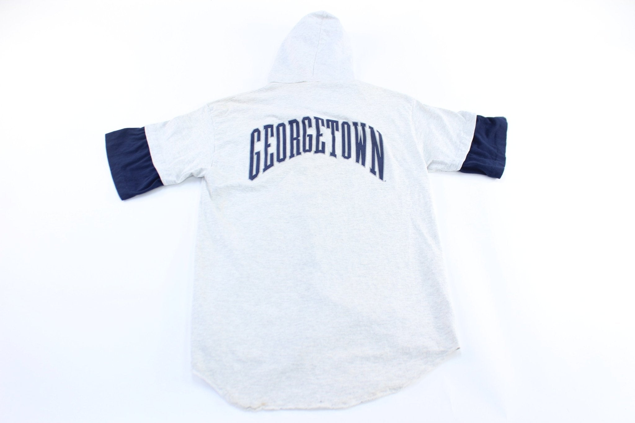 90's Georgetown University Hoyas Baseball Jersey - ThriftedThreads.com
