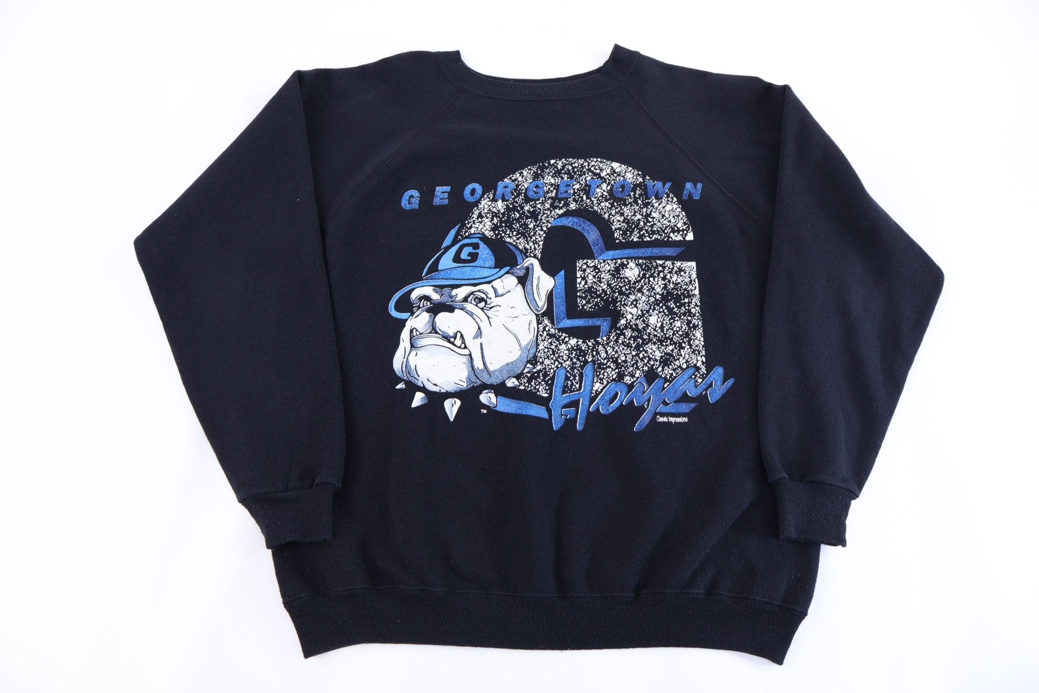 90's Georgetown University Sweatshirt - Sweatshirt - Thrifted Threads