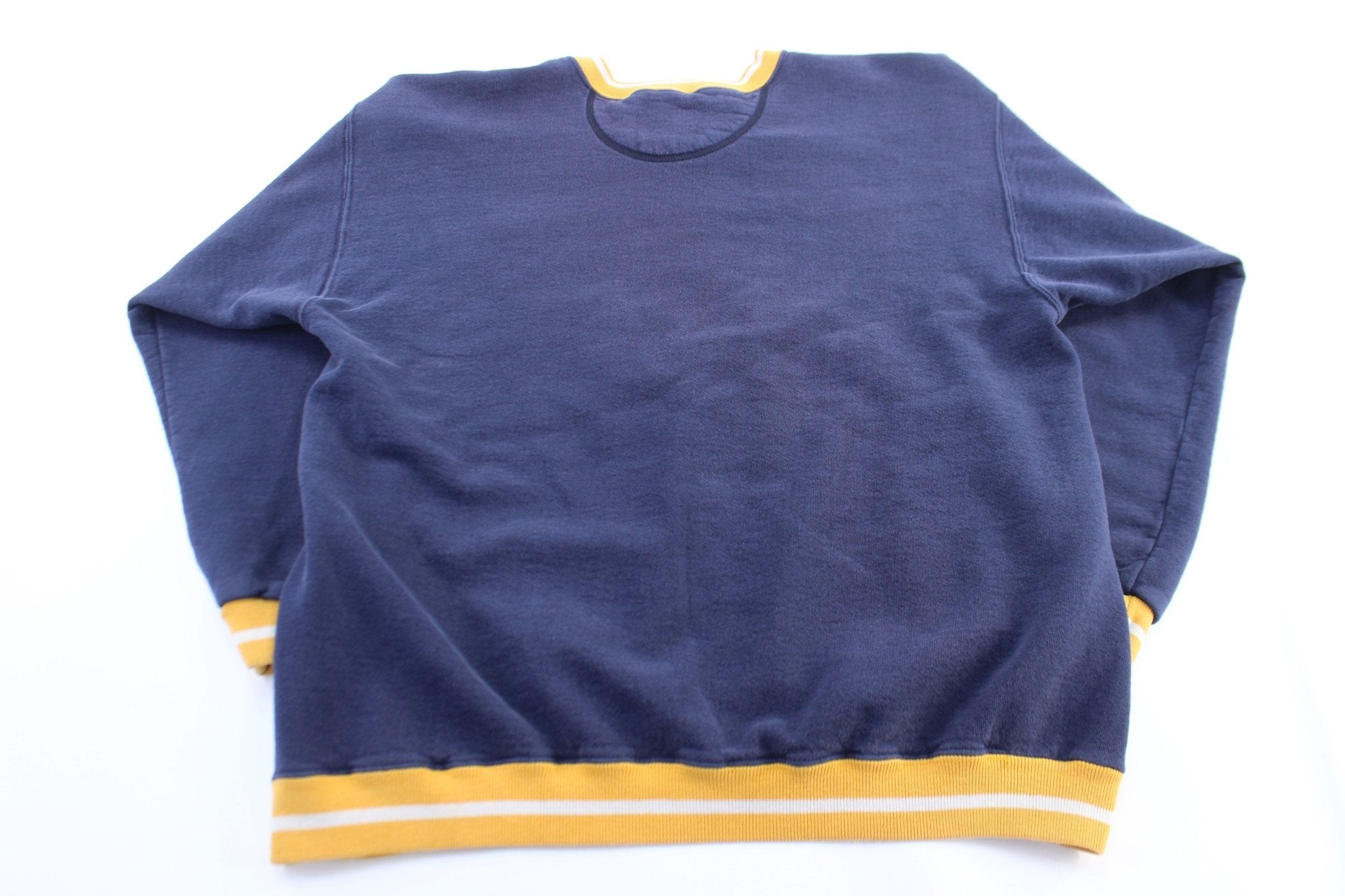 90's Georgia Tech Yellow Jackets Embroidered Sweatshirt - ThriftedThreads.com
