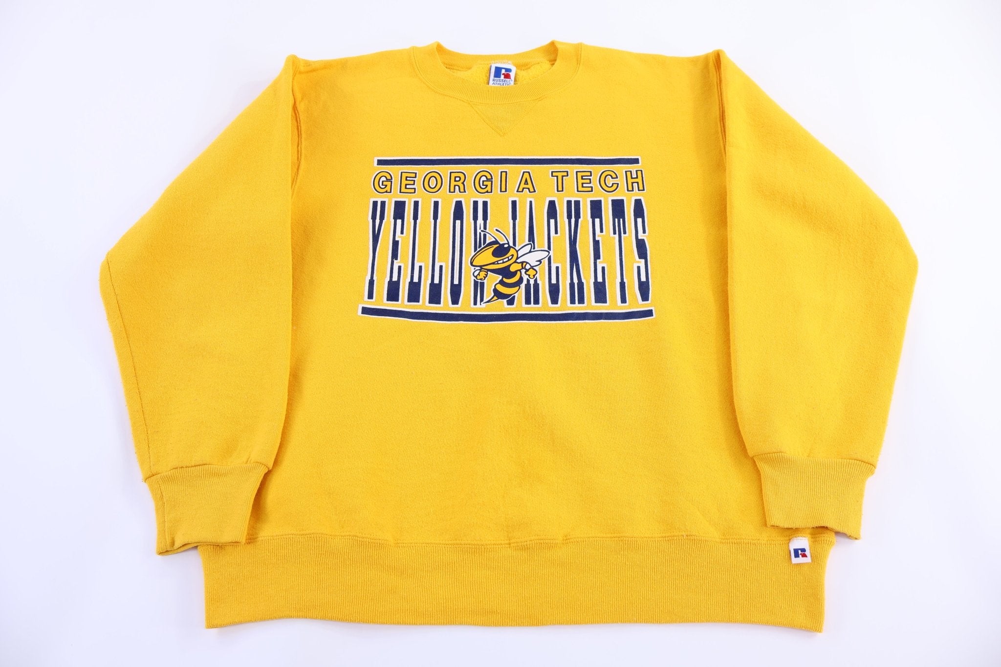 90's Georgia Tech Yellow Jackets Sweatshirt - Sweatshirts - Thrifted Threads