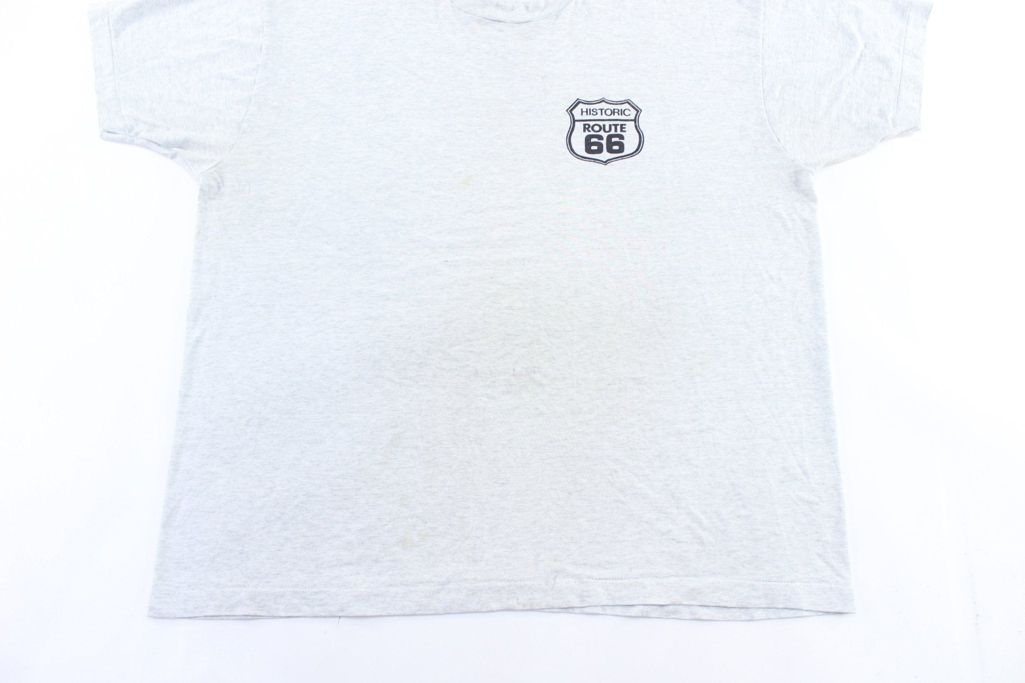 90's Get Your Kicks On Route 66 T-Shirt - T-Shirt - Thrifted Threads