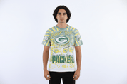 90's Green Bay Packers All Over Graphic T-shirt - Shirts & Tops - Thrifted Threads