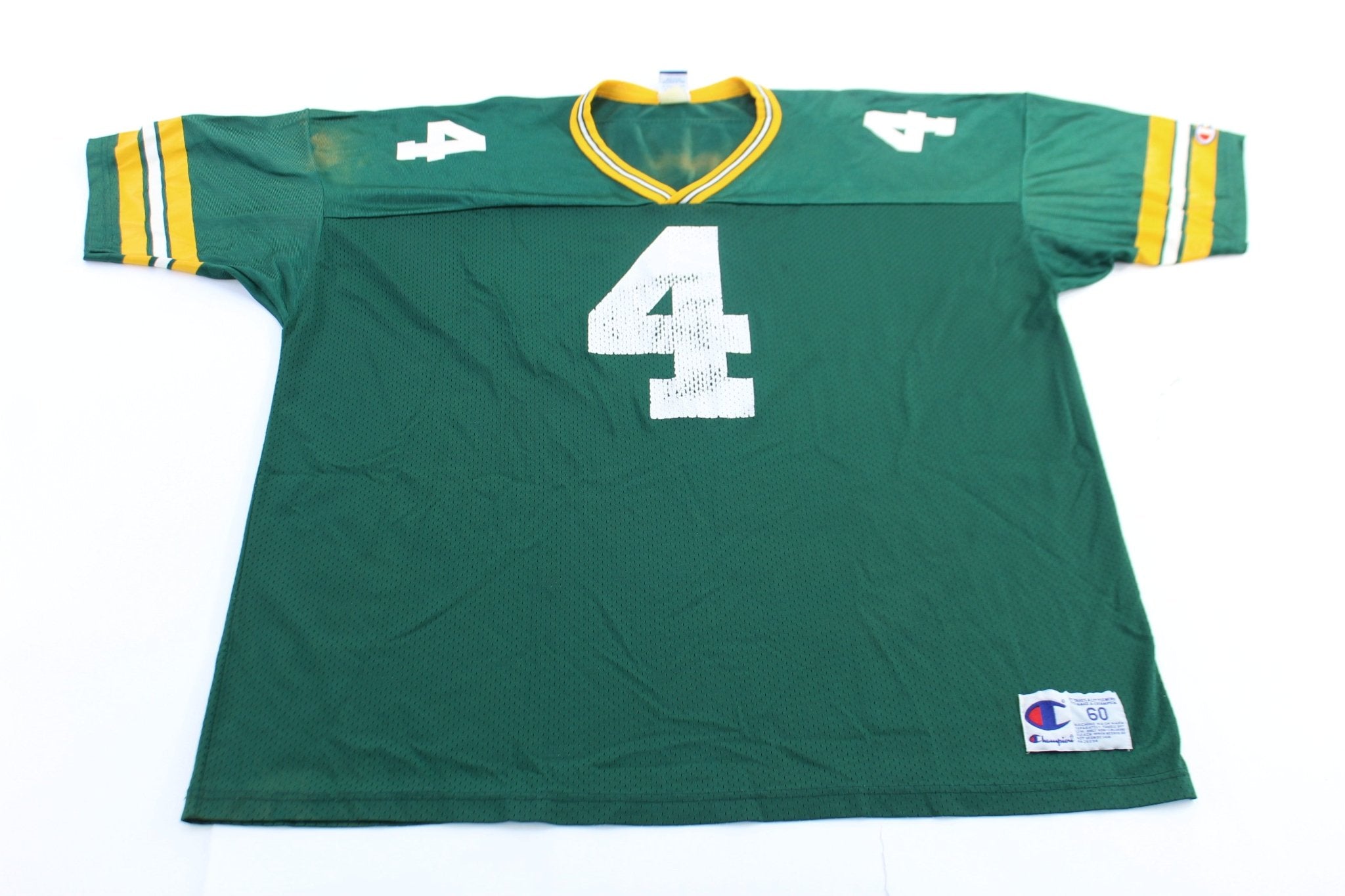 90's Green Bay Packers Brett Favre Champion Football Jersey - ThriftedThreads.com