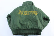 90's Green Bay Packers Embroidered Jacket - ThriftedThreads.com