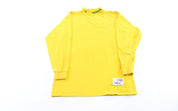 90's Green Bay Packers Embroidered Yellow LS T-Shirt - ThriftedThreads.com