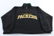 90's Green Bay Packers Football Embroidered Fleece Champion Pullover - ThriftedThreads.com