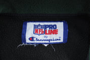 90's Green Bay Packers Football Embroidered Fleece Champion Pullover - ThriftedThreads.com