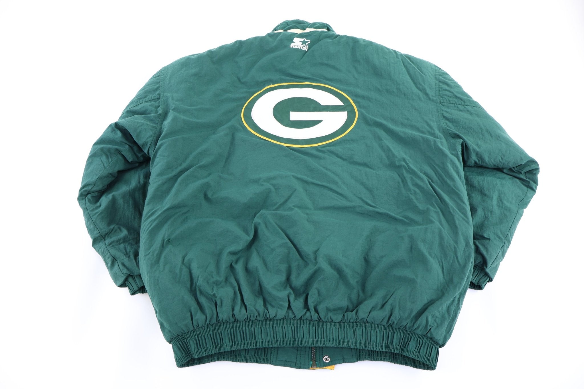 90's Green Bay Packers Football Full Zip Jacket - Jacket - Thrifted Threads