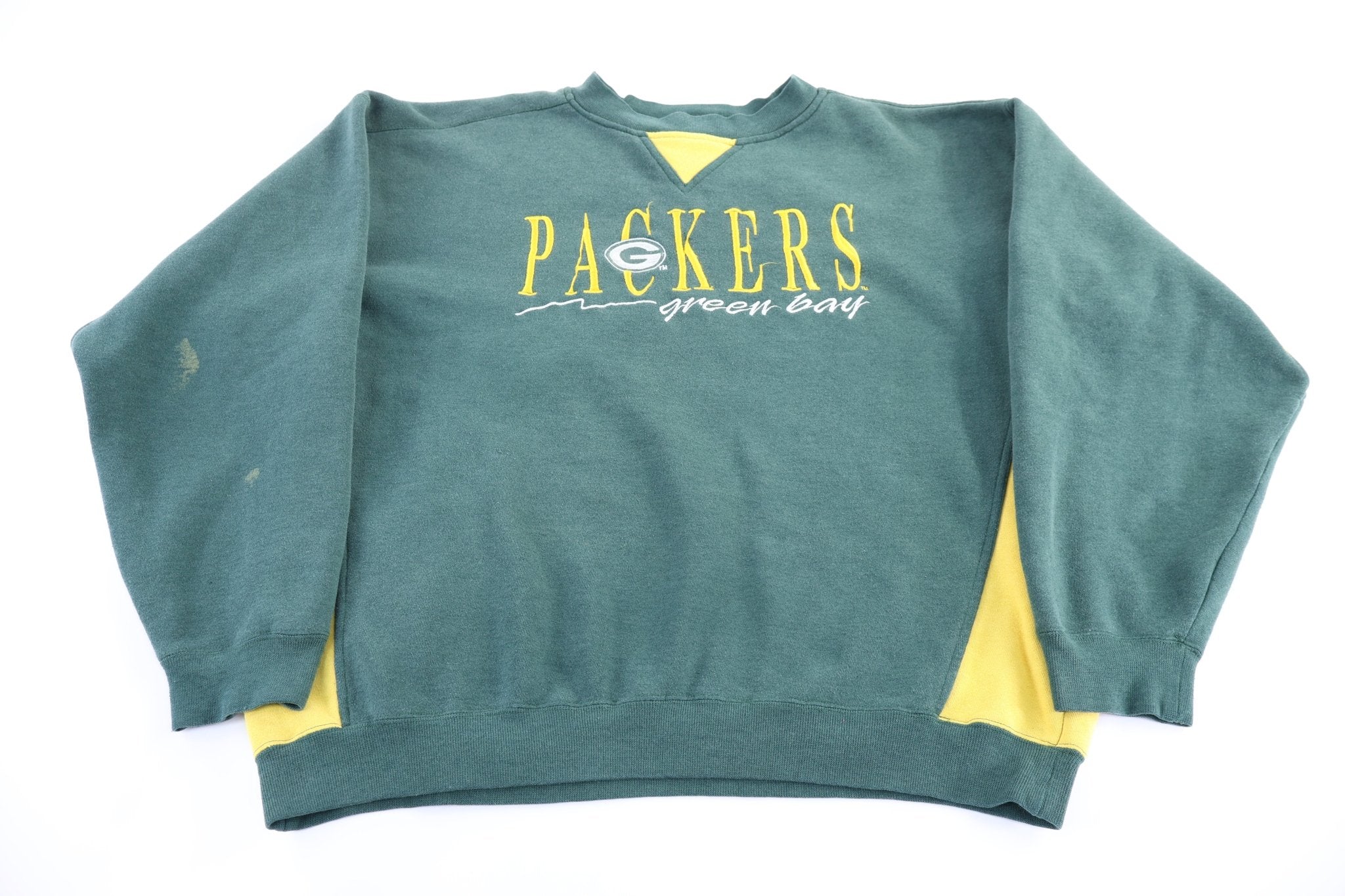 90's Green Bay Packers Football Sweatshirt - Sweatshirt - Thrifted Threads