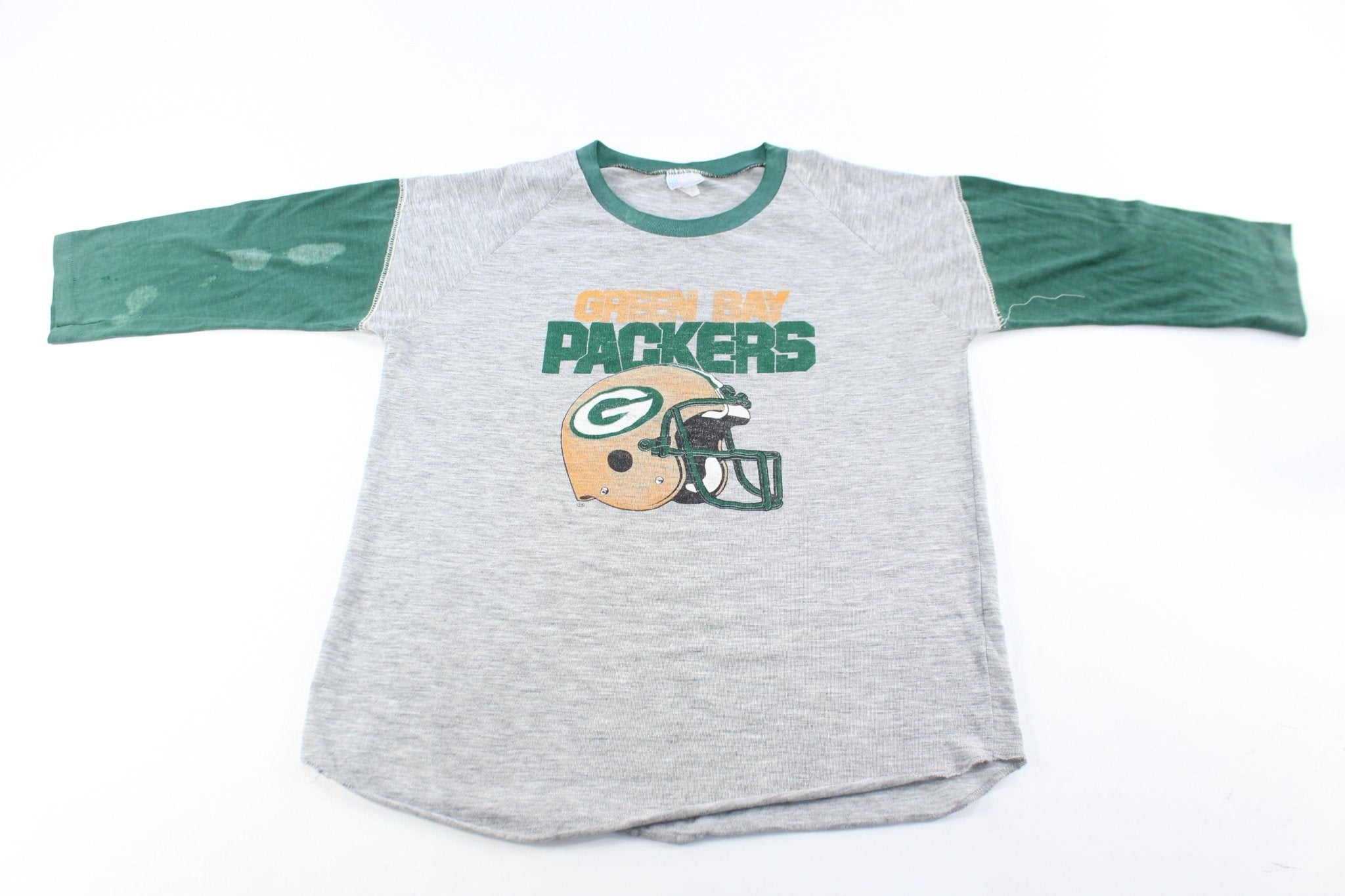 90's Green Bay Packers Raglan T-Shirt - ThriftedThreads.com
