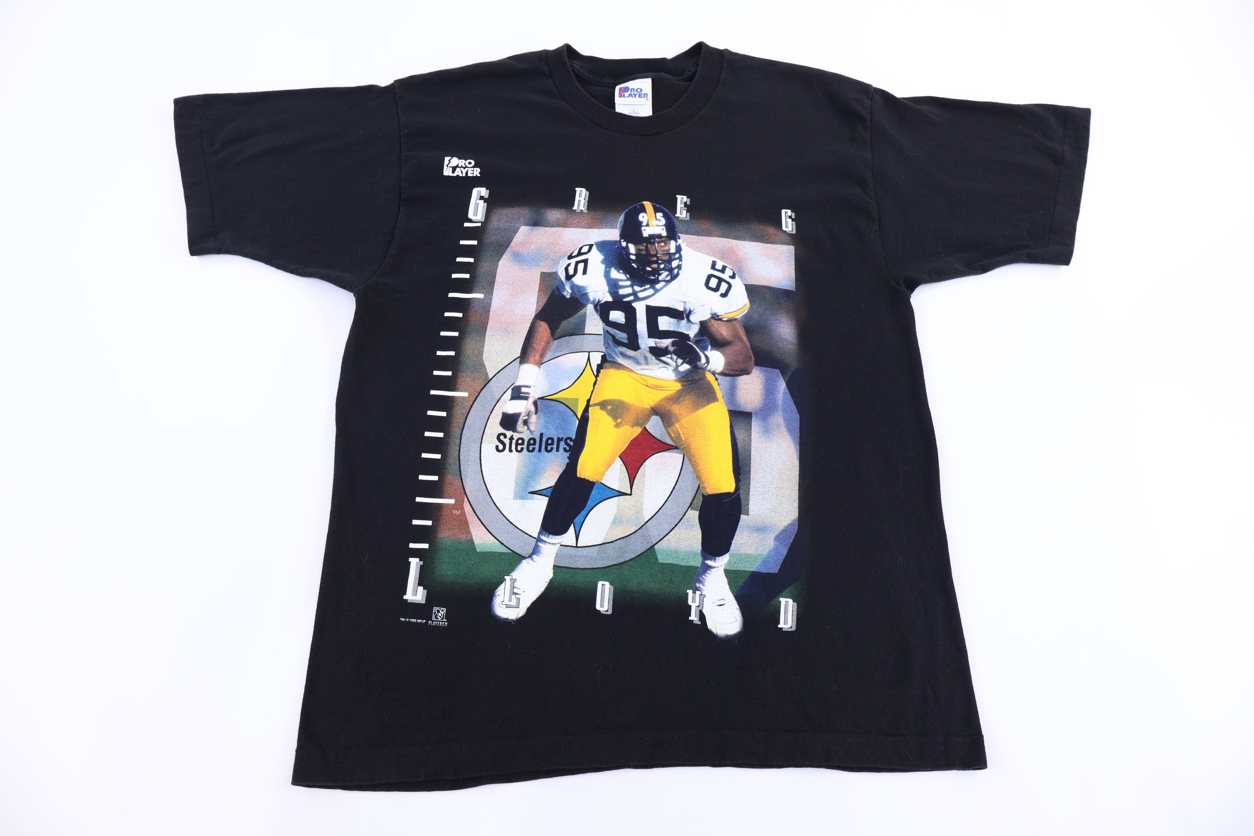 90's Greg Lloyd Pittsburgh Steelers Football T-shirt - Shirts & Tops - Thrifted Threads