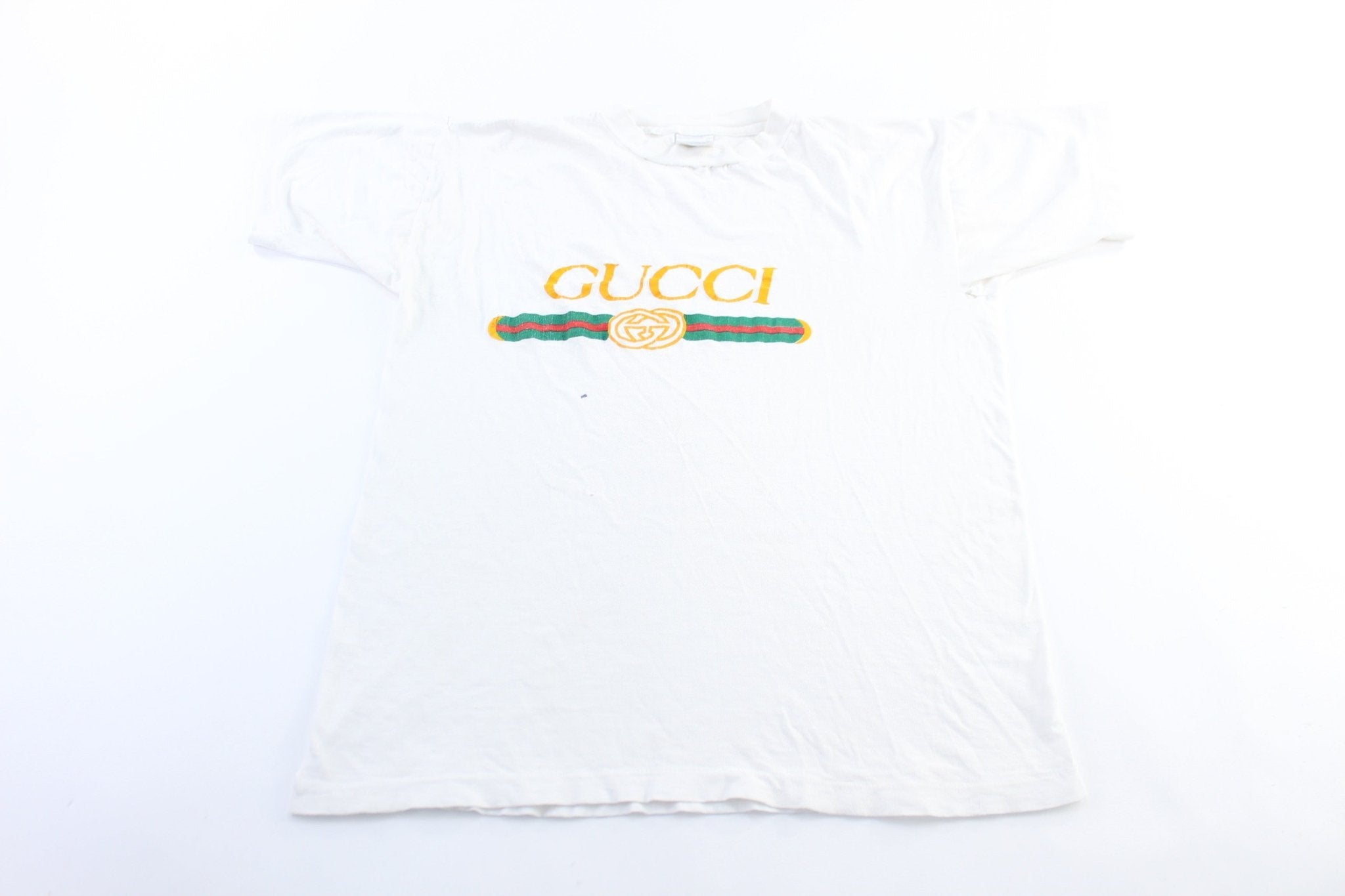 90's Gucci Logo T - Shirt - ThriftedThreads.com