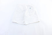 90's Guess Embroidered Logo White Denim Shorts - Pants/Shorts - Thrifted Threads