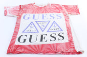 90's Guess Jeans All Over Print T-Shirt - ThriftedThreads.com