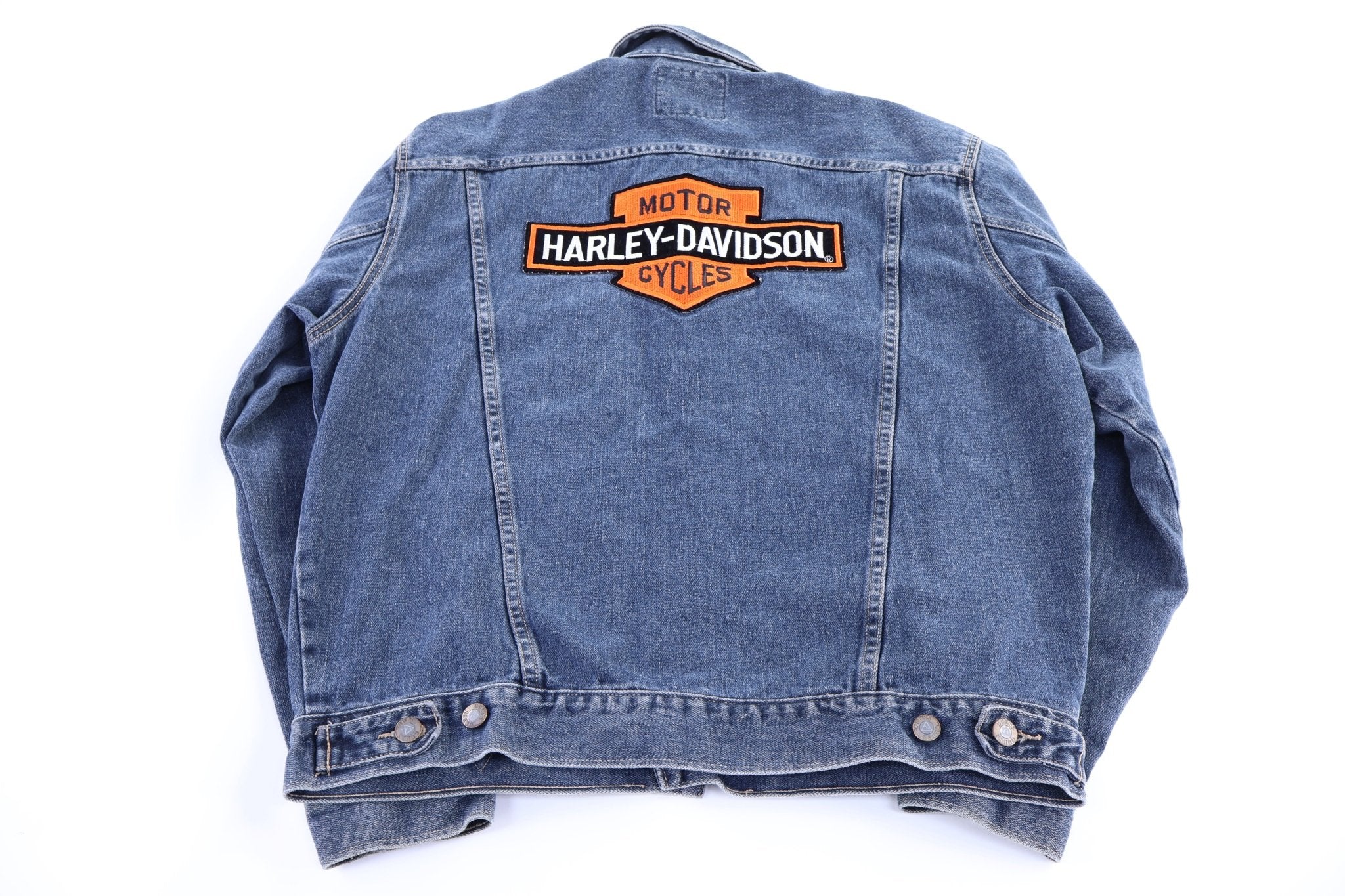 90's GUESS Jeans USA Dark Wash Denim Jacket - Jacket - Thrifted Threads