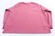 90's Guess Jeans USA Embroidered Pink & White LS T-Shirt - ThriftedThreads.com