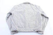 90's Guess Light Grey Denim Jacket - Jacket - Thrifted Threads