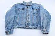 90's Guess Light Wash Denim Jacket - Jacket - Thrifted Threads