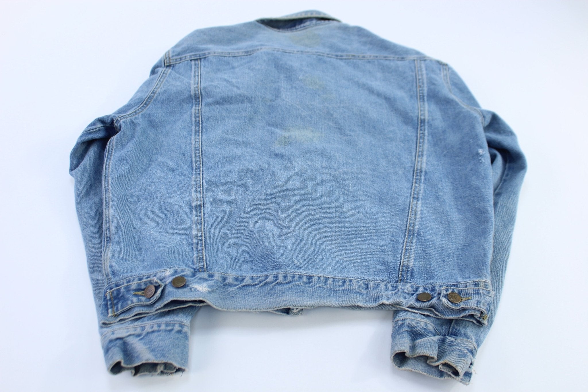 90's Guess Light Wash Denim Jacket - Jacket - Thrifted Threads