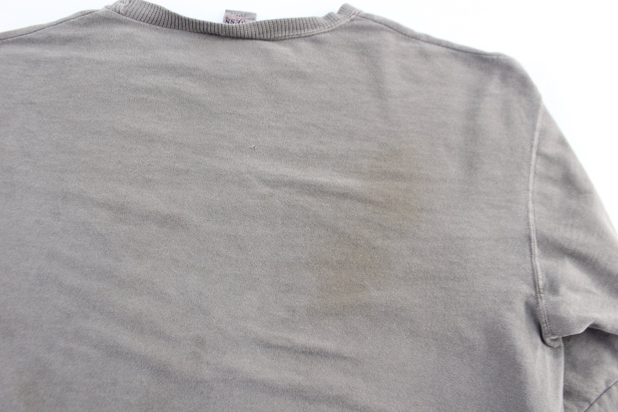 90's Guess U.S.A. Embroidered Grey Sweatshirt - Sweatshirt - Thrifted Threads