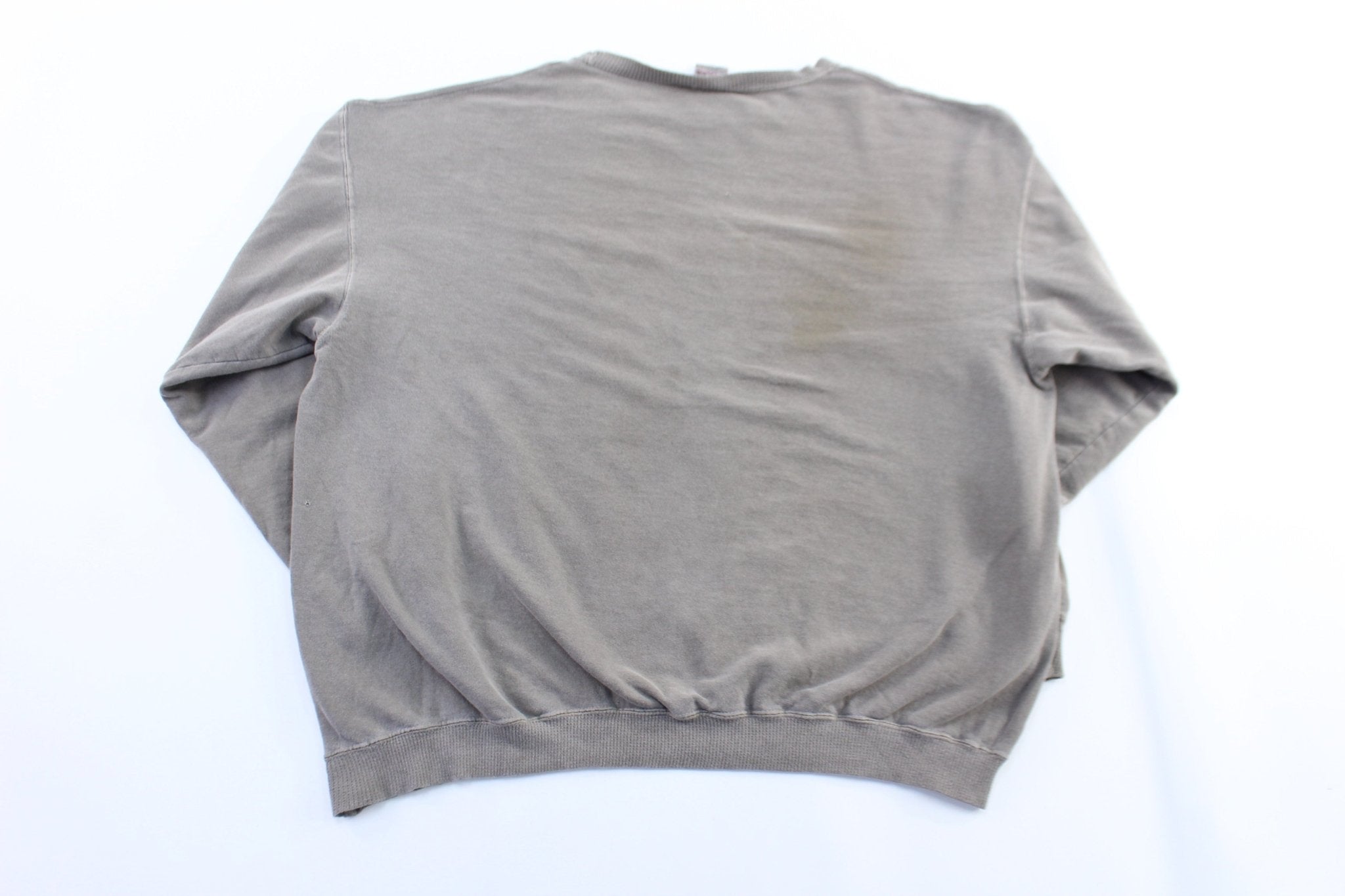 90's Guess U.S.A. Embroidered Grey Sweatshirt - Sweatshirt - Thrifted Threads