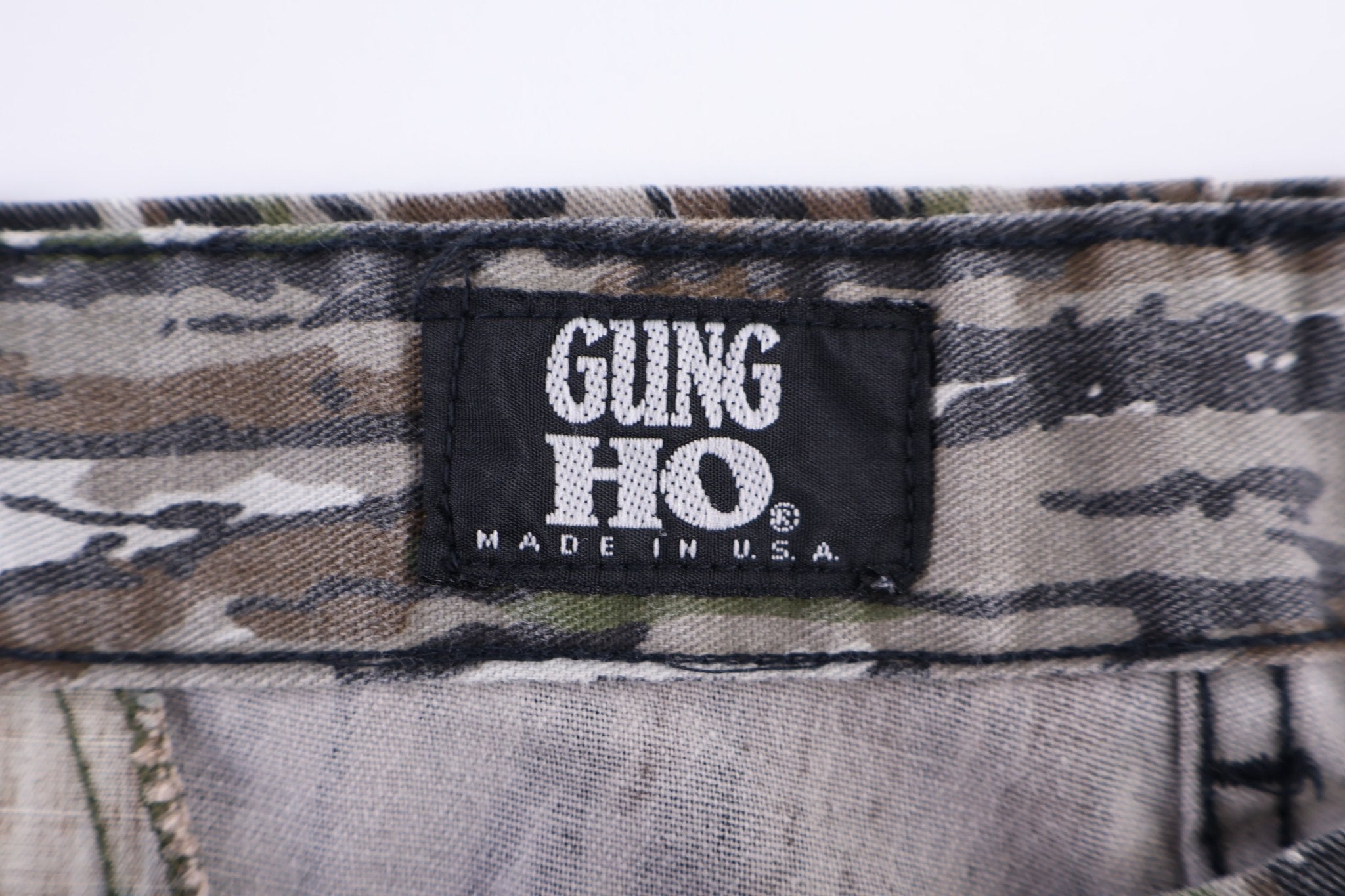 90's Gung Ho Camo Cargo Pants - Pants/Shorts - Thrifted Threads