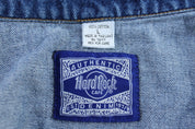 90's Hard Rock Cafe Embroidered Cleveland, Ohio Denim Jacket - Jackets - Thrifted Threads