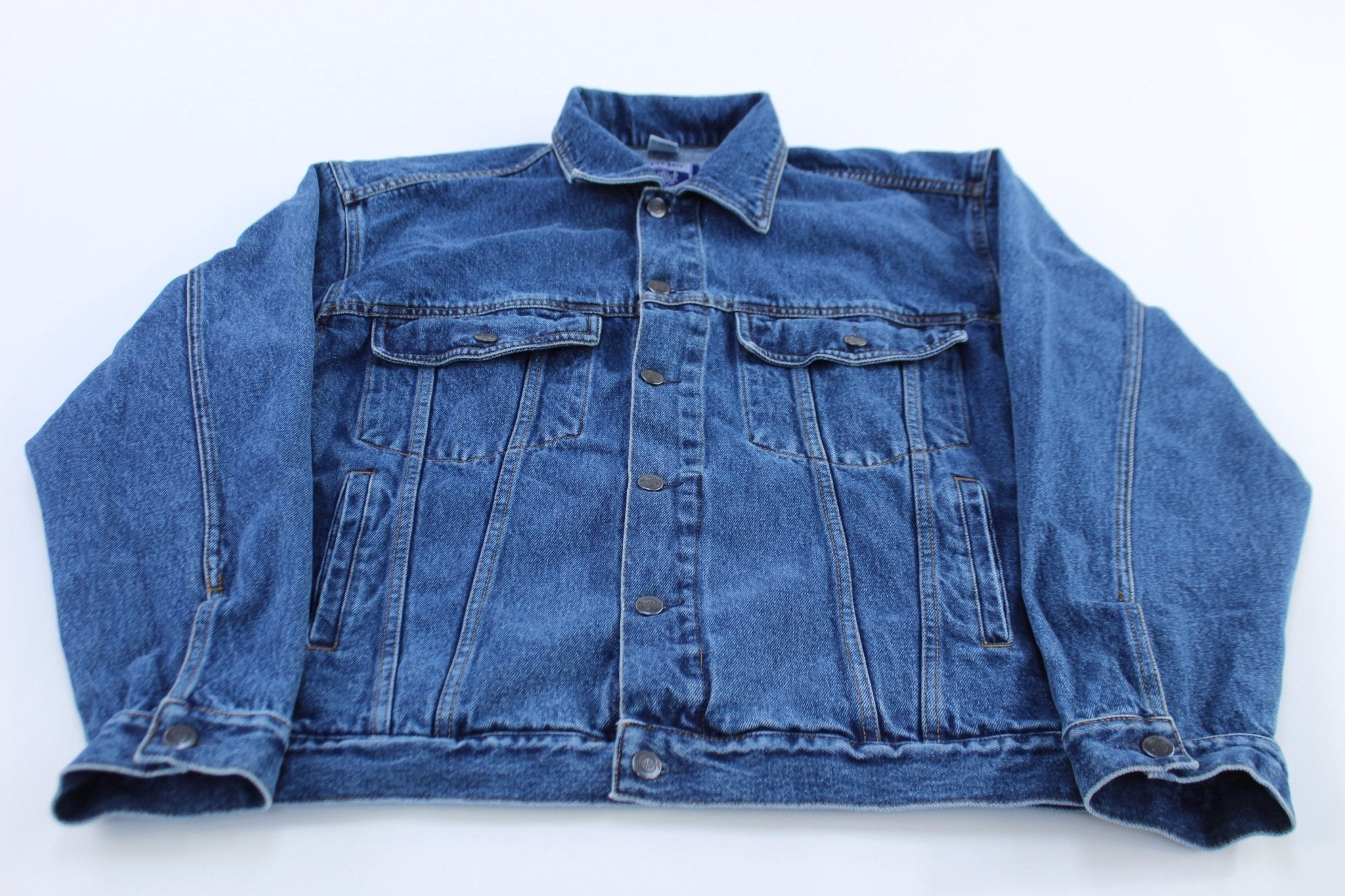 90's Hard Rock Cafe Embroidered Cleveland, Ohio Denim Jacket - Jackets - Thrifted Threads