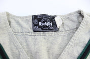 90's Hard Rock Cafe Embroidered Hollywood Baseball Jersey - ThriftedThreads.com