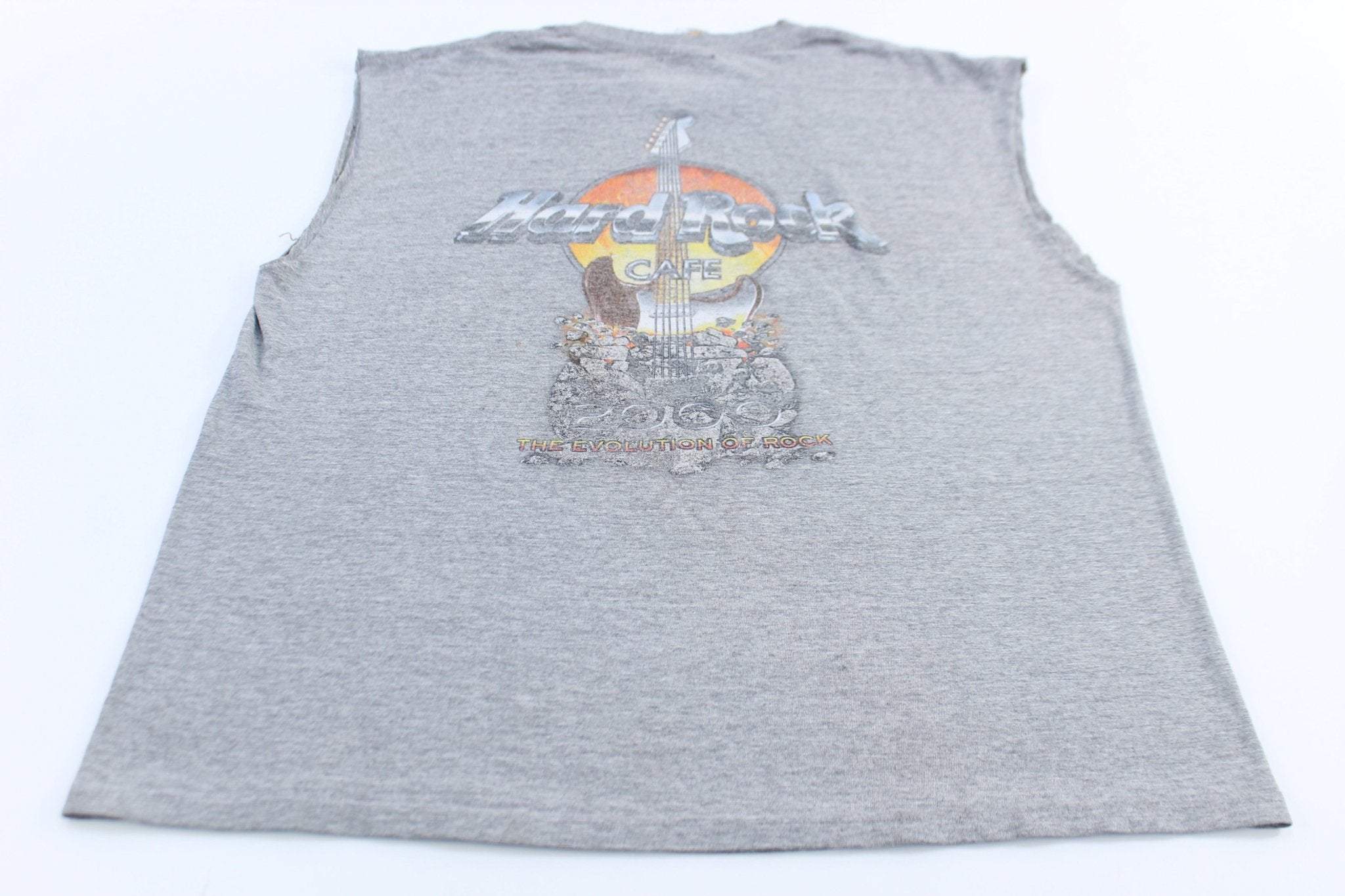 90's Hard Rock Cafe Evolution of Rock Tank Top - ThriftedThreads.com