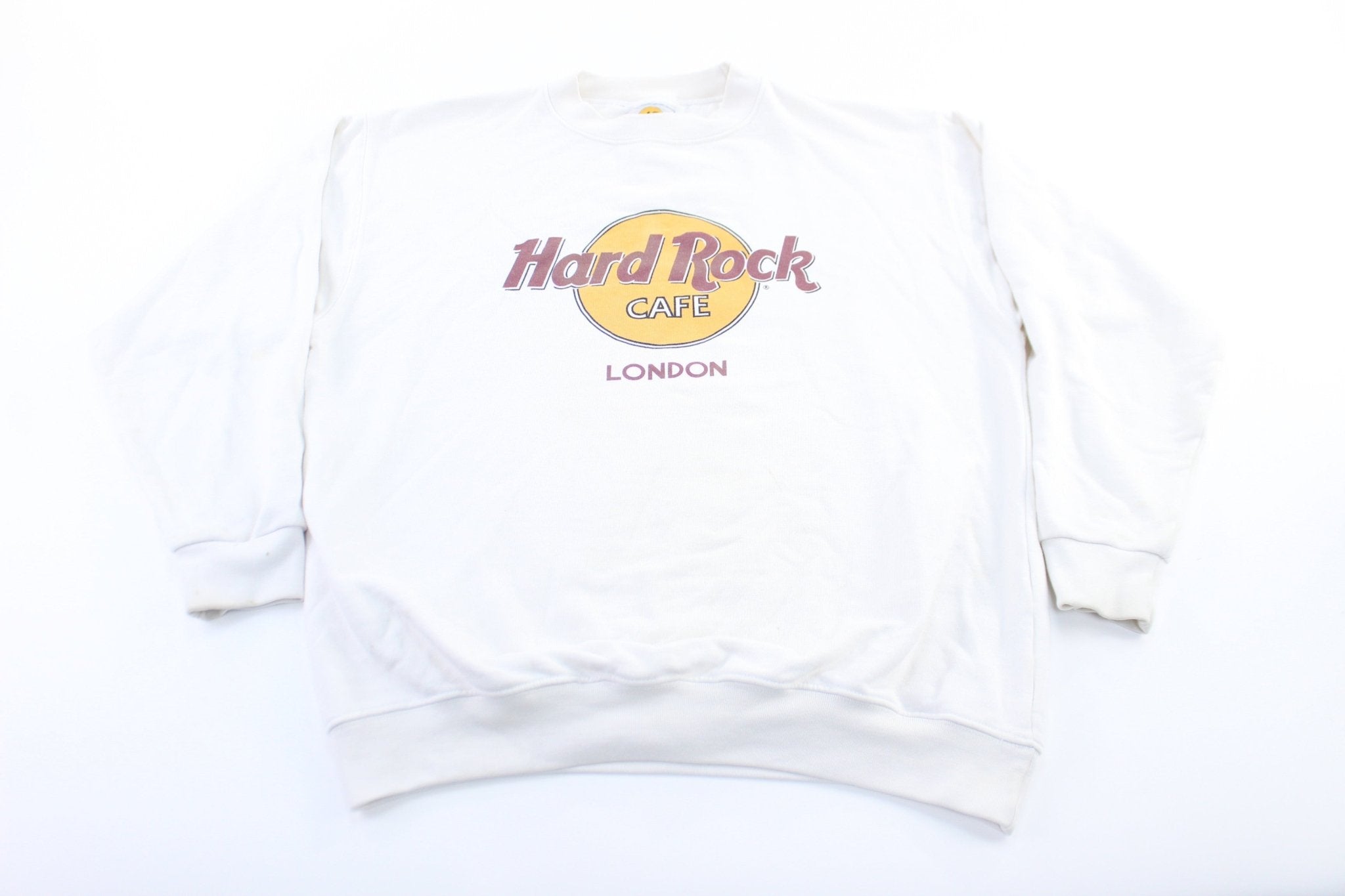 90's Hard Rock Cafe London Sweatshirt - ThriftedThreads.com