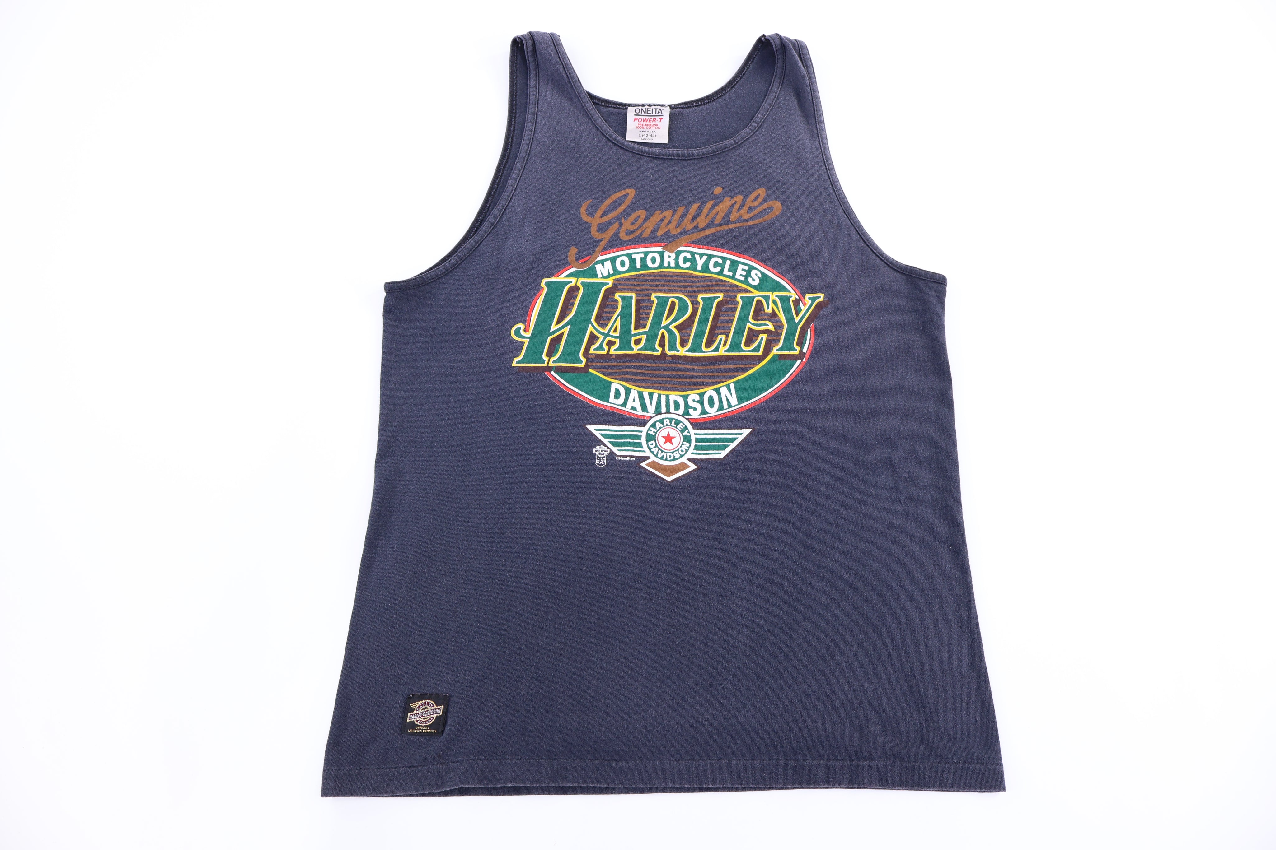 90's Harley Davidson Motorcycles Canada Tank Top - Shirts & Tops - Thrifted Threads