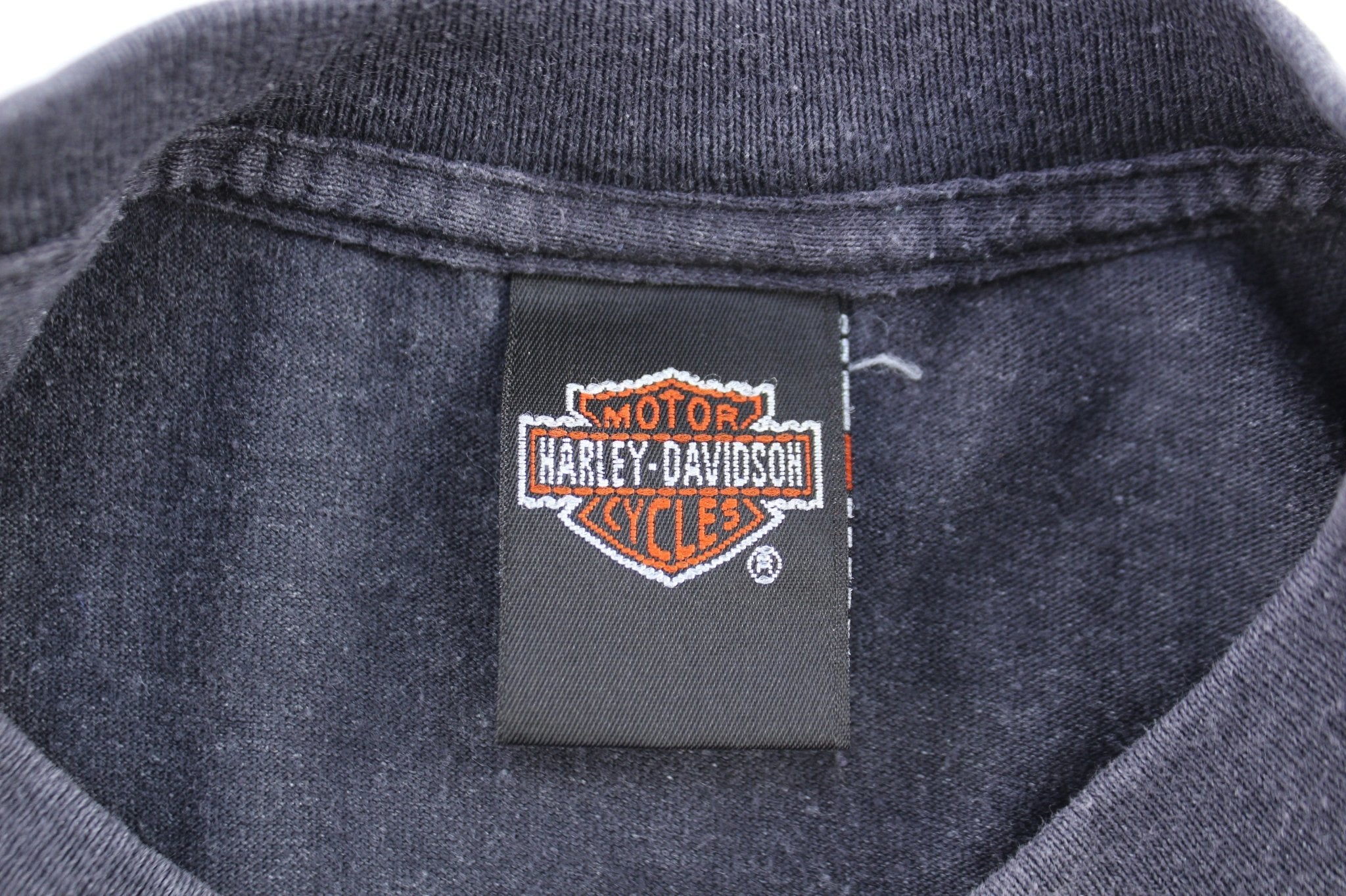 90's Harley Davidson Motorcycles Denver, Colorado T-Shirt - ThriftedThreads.com