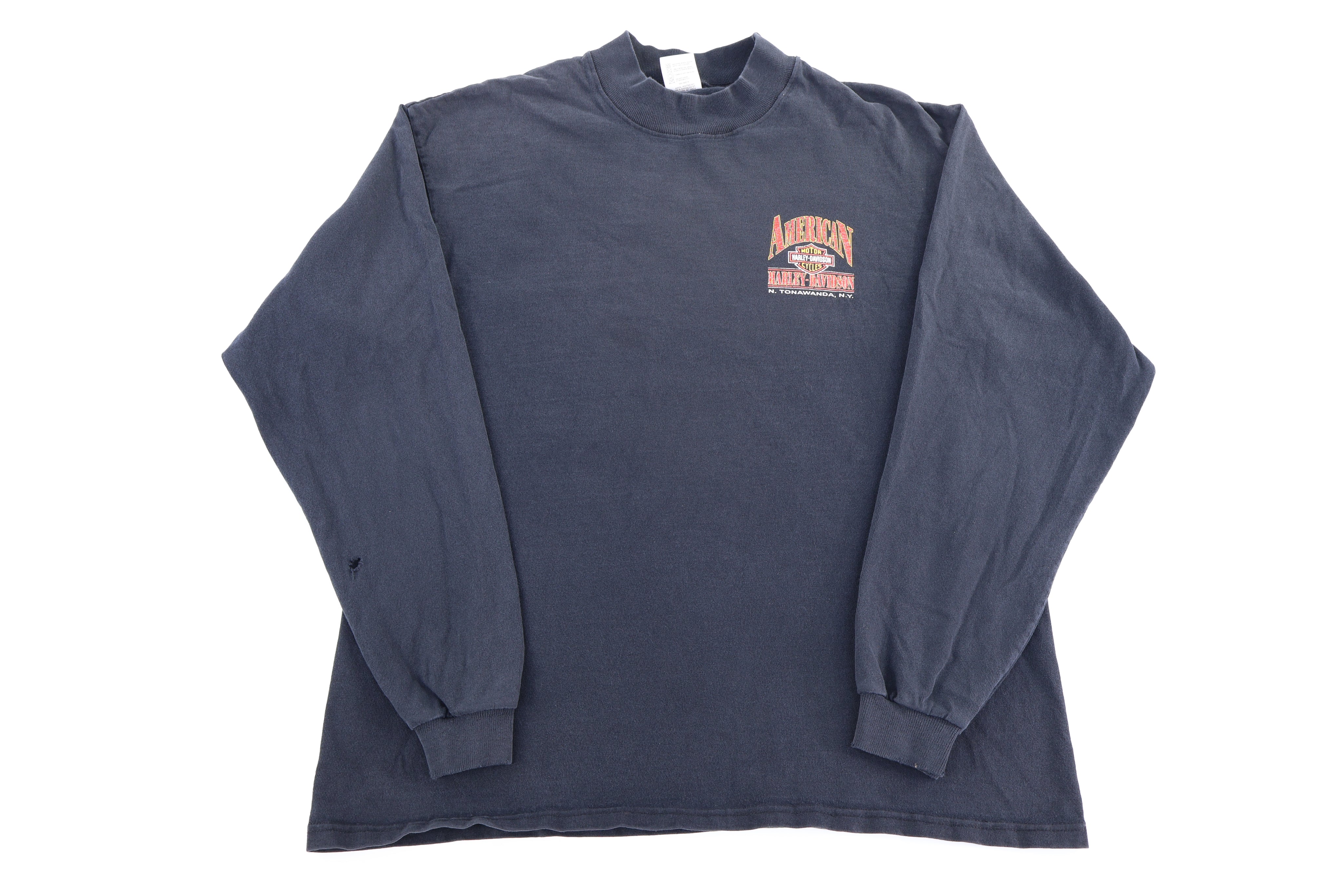 90's Harley Davidson Motorcycles LS T-shirt - Shirts & Tops - Thrifted Threads
